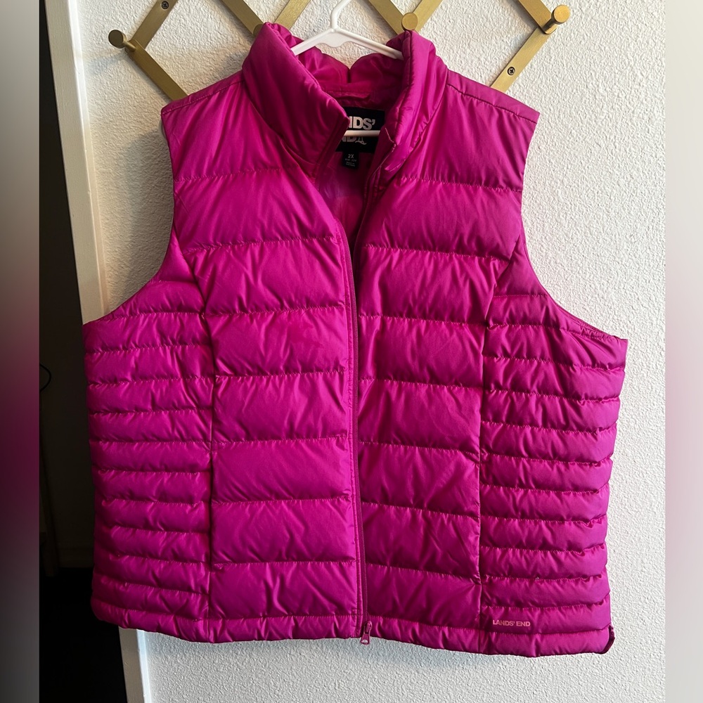 Lands End Down Vest